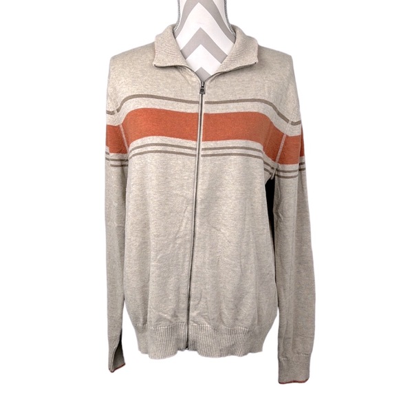 Banana Republic Other - Banana Republic Cotton Cashmere zip up sweater size Medium